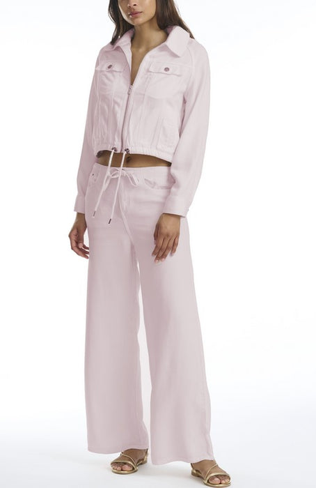 Splendid Lounge Denim Crop Pant - Rose Petal