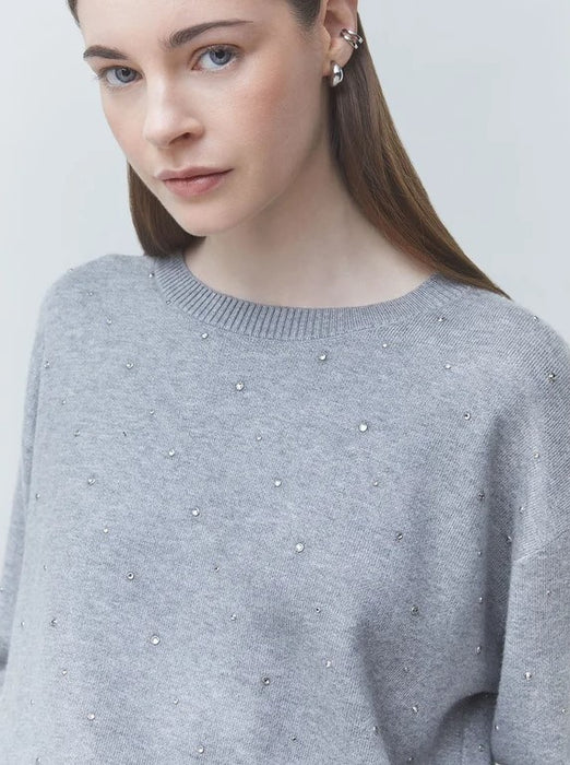 Suncoo Paris Payeti Sweater - Gris