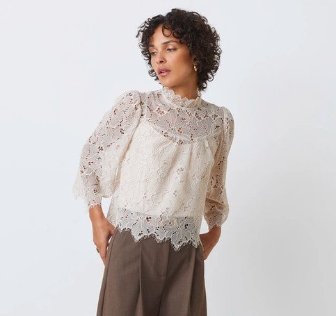 Suncoo Paris Lucia Blouse - Creme