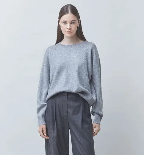 Suncoo Paris Payeti Sweater - Gris