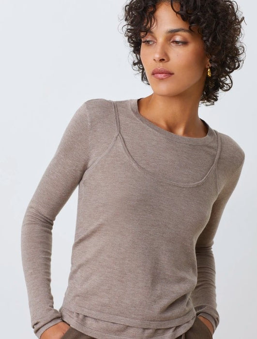 Suncoo Paris Prava Top - Taupe