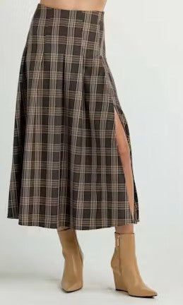 We are Sundays Bella Skirt - Ashwood Plaid