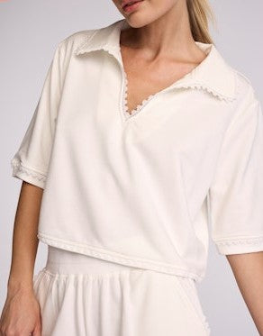 We are Sundays Brielle Polo - Coconut