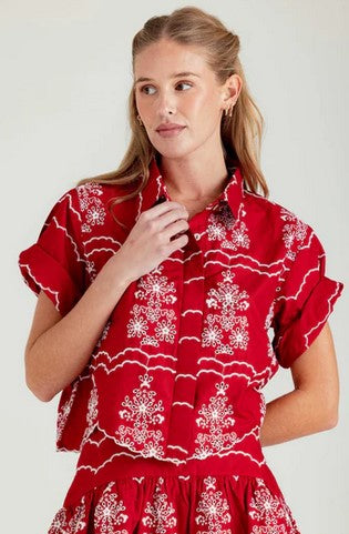 We are Sundays Clifton Top - Montauk Red