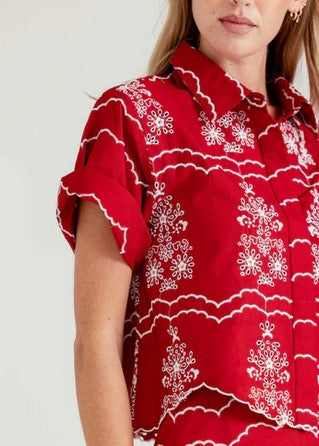 We are Sundays Clifton Top - Montauk Red