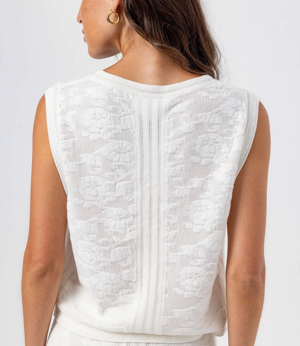 We are Sundays Clover Top - Cream