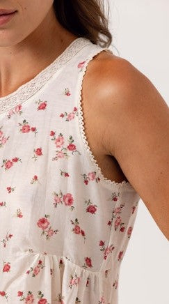 We are Sudays Isola Tank - Roses
