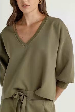 We are Sundays Lewton Pullover - Stonewash