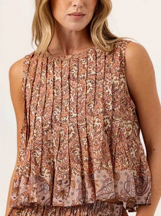 We are Sundays Lumi Top - Floral Vine