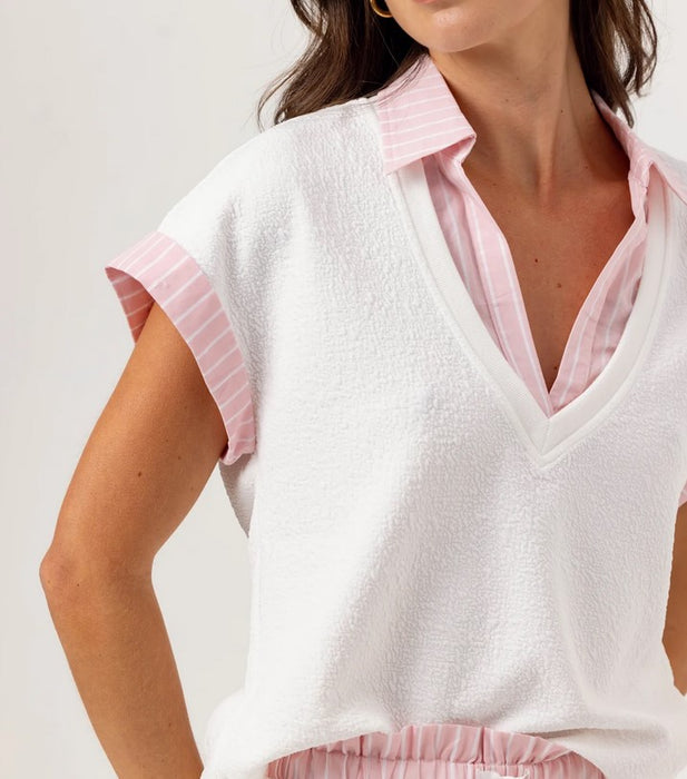 We are Sundays Lune Top - Coconut