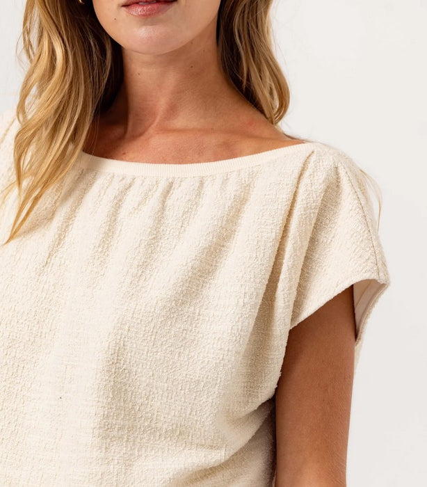 We are Sundays Nessa Top - Coconut Milk