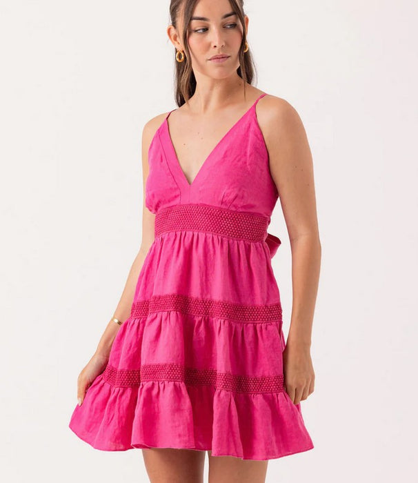 We are Sundays Petra Dress - Carmine