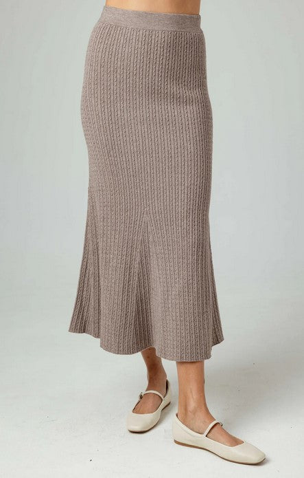 We are Sundays Rosaland Skirt - Chestnut