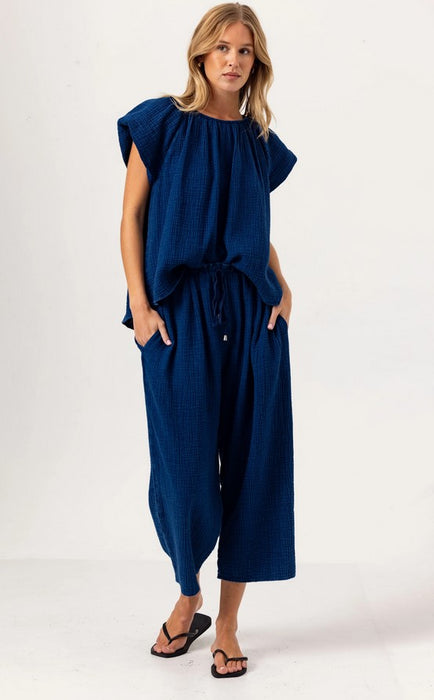 We are Sundays Bristol Top - Indigo