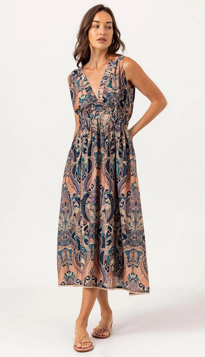 We are Sundays Alma Dress - Spice Mosaic