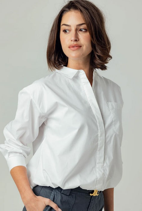 We are Sundays Amalie Shirt - White