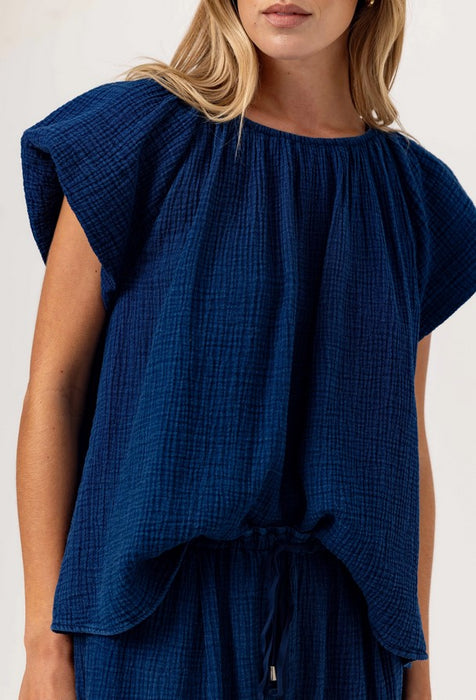 We are Sundays Bristol Top - Indigo