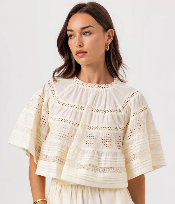 We are Sundays Essa Top - Whisper White