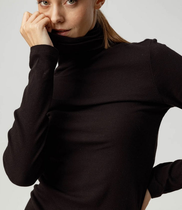 We are Sundays Katya Turtleneck- Black
