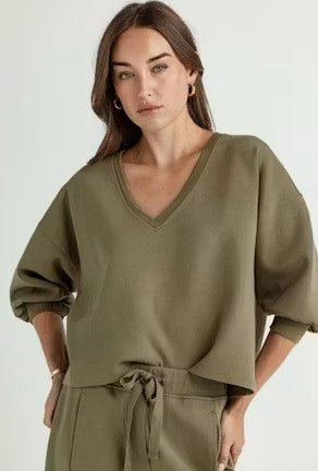 We are Sundays Lewton Pullover - Stonewash