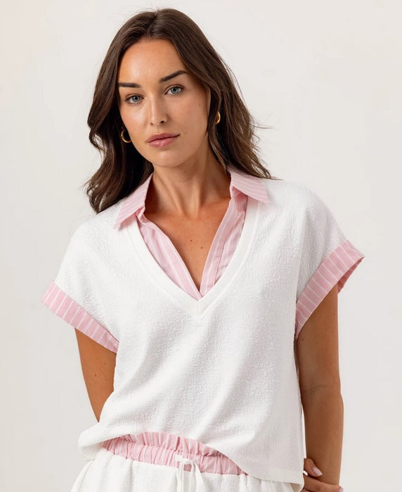 We are Sundays Lune Top - Coconut