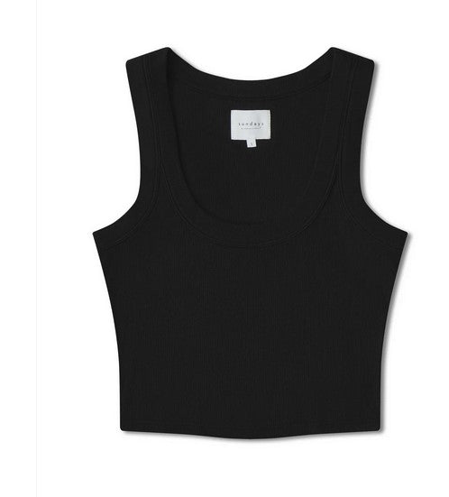 We are Sundays Naz Tank - Black