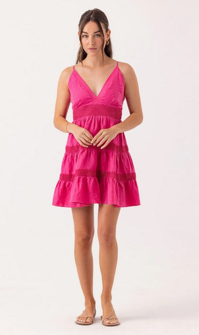 We are Sundays Petra Dress - Carmine