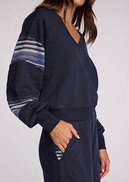 We are Sundays Jayden Pullover - Navy