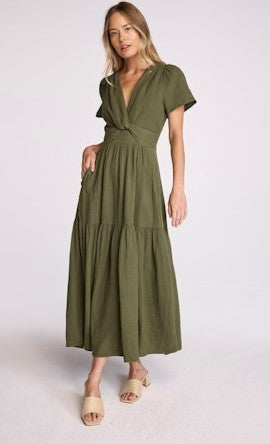 We are Sundays Fleet Dress - Olive