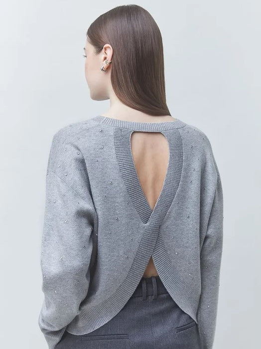 Suncoo Paris Payeti Sweater - Gris