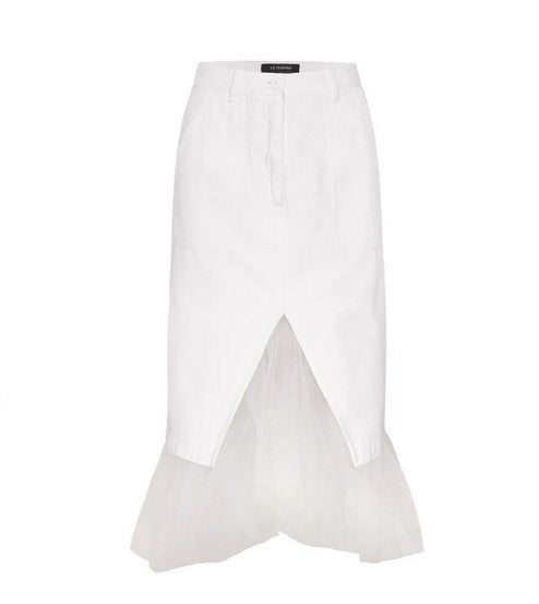 Le Superbe Benjamin Skirt - White