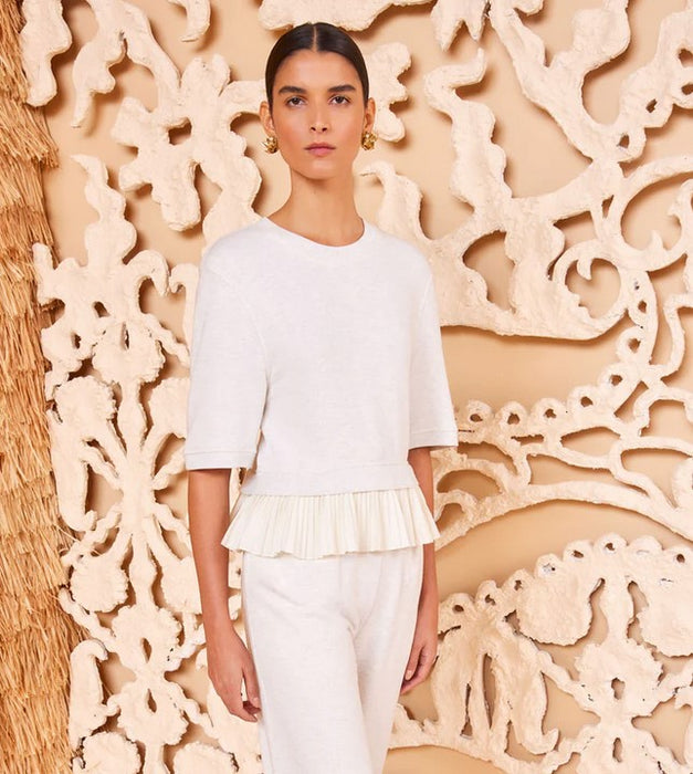 Ulla Johnson Harper Top - Cowrie