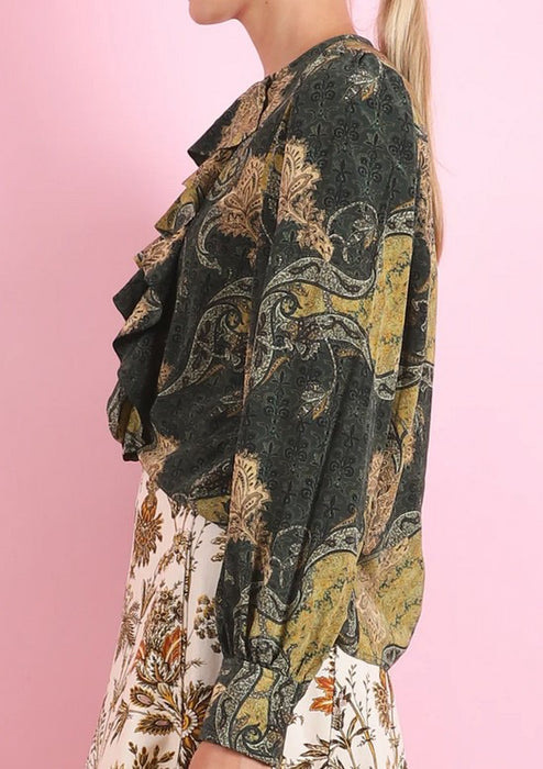 Ulla Johnson Adelaide Blouse - Alpine