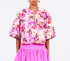 Ulla Johnson Suri Blouse - Azalea