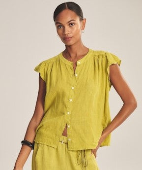 Velvet Janey Top - Citron