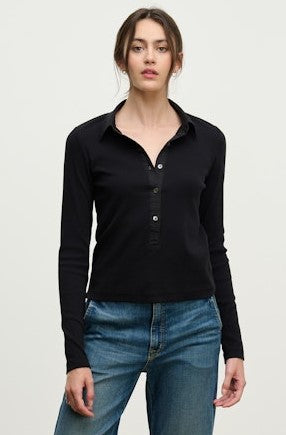 Velvet Arvine Top - Black