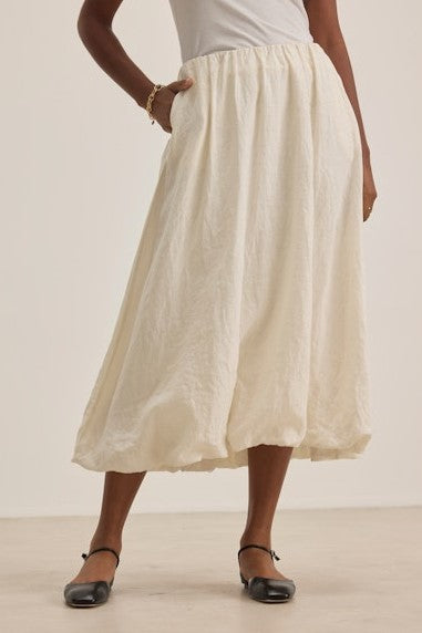 Velvet Rachelle Skirt - Cobble