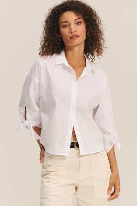 Velvet Arlette Shirt - White