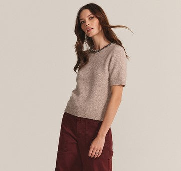 Velvet Briana Cozy Knit - Oatmeal