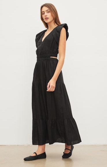 Velvet Ginger Dress - Black