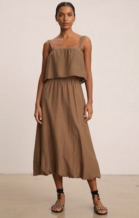 Velvet Ines Skirt - Chocolate