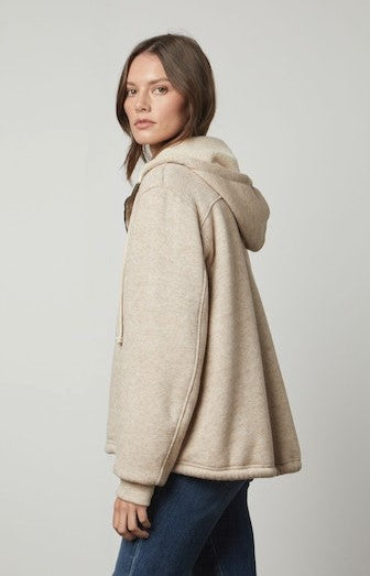 Velvet Octavia Hoodie - Oat