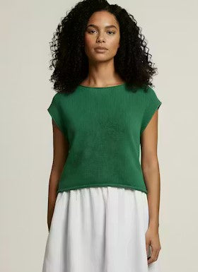 Velvet Milou Top - Palm