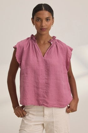 Velvet Semira Top - Beet
