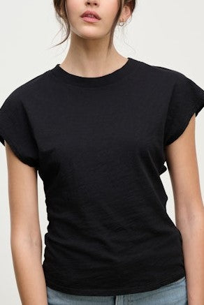 Velvet Sterling Tee - Black
