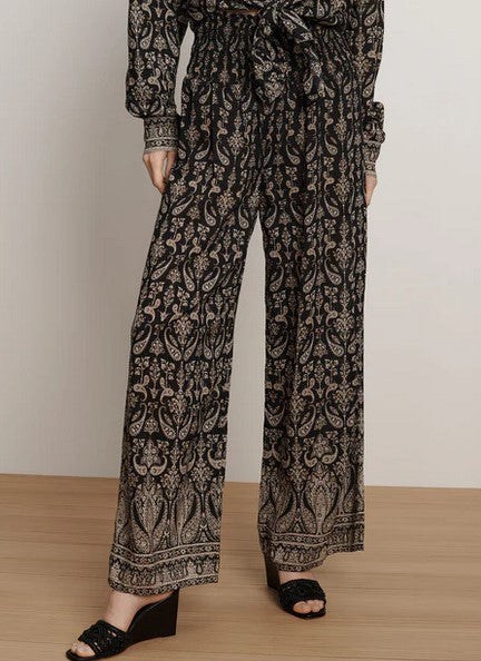 Veronica Beard Callaway Pants - Black Multi