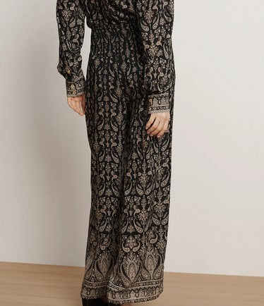 Veronica Beard Callaway Pants - Black Multi