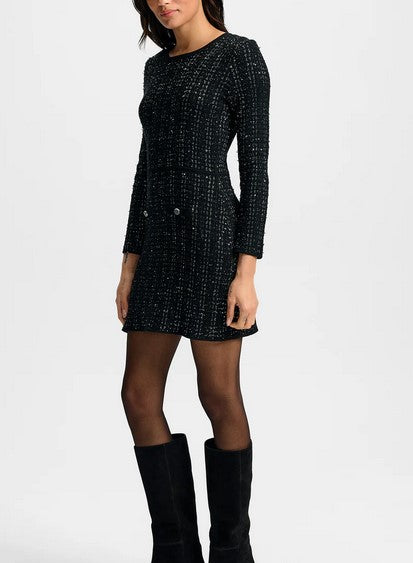 Veronica Beard Channing Knit Dress - Black