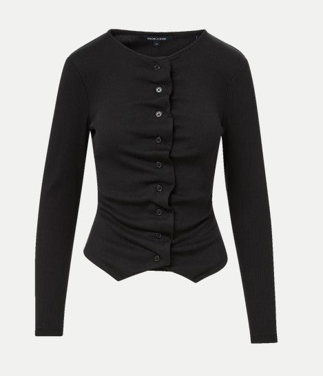 Veronica Beard Jasminah Top - Black