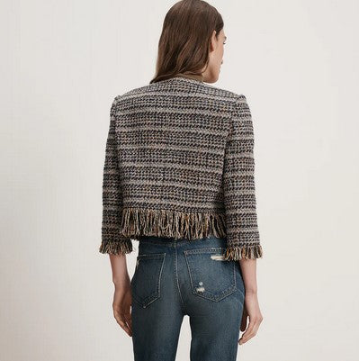 Veronica Beard Lyons Jacket - Navy Tweed